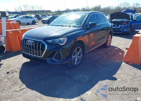 2020 Audi Q3 Premium 45 Tfsi S Line Quattro Tiptronic z USA, uszkodzony, nr VIN WA1DECF39L1103948